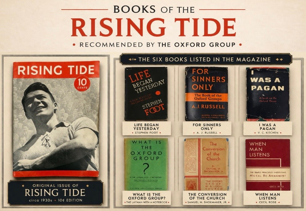 The Rising Tide and the Oxford Group’s Print-Driven Message Recovery Collectibles
