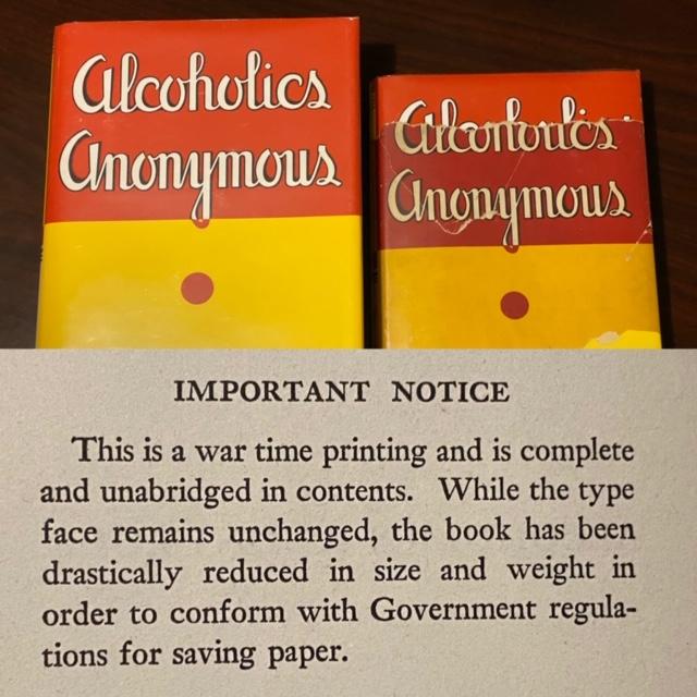 THE WARTIME BIG BOOK EDITION DEBACLE  7TH & 8TH PRINTINGS Recovery Collectibles