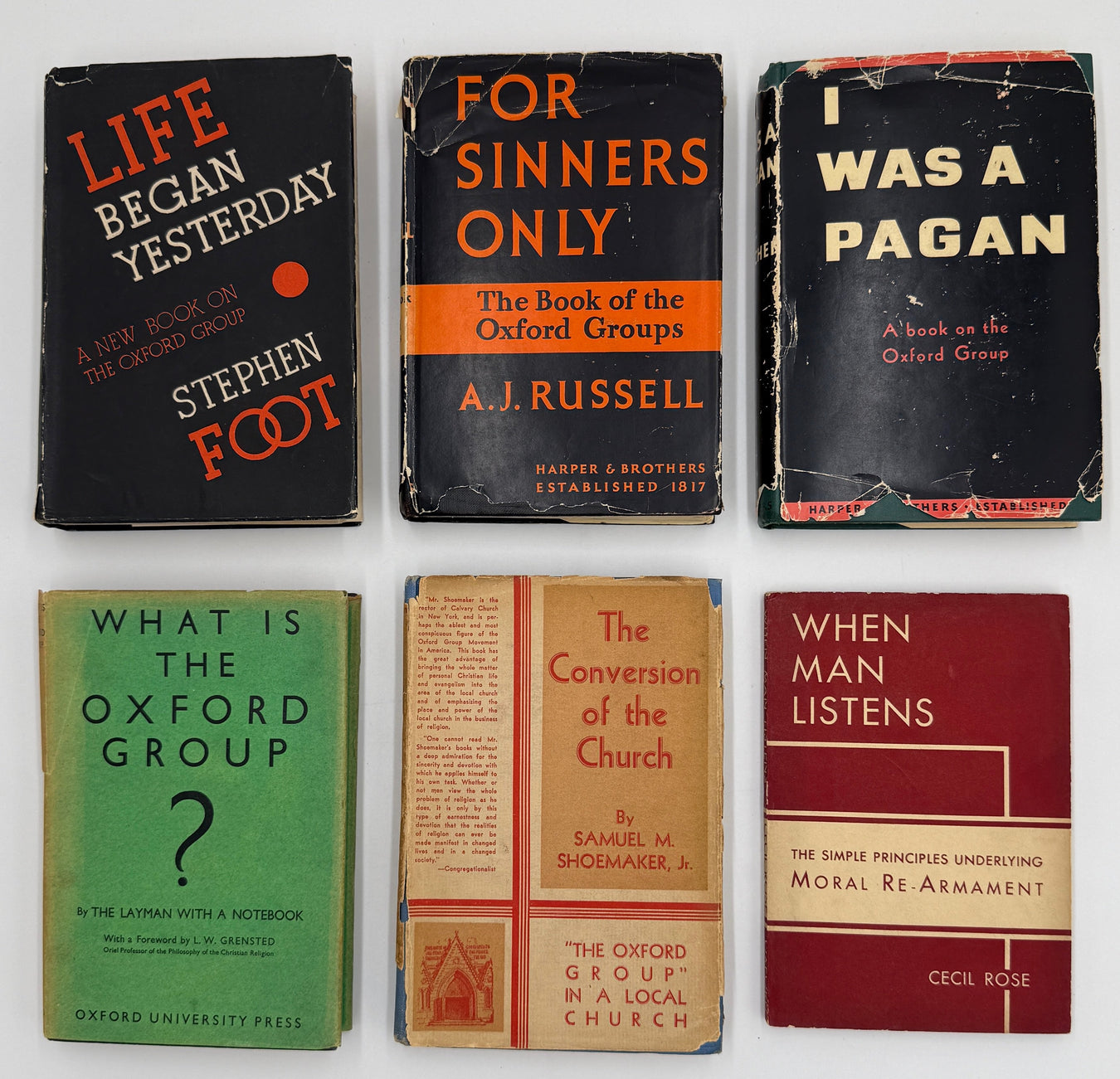 Oxford Group Books Recovery Collectibles