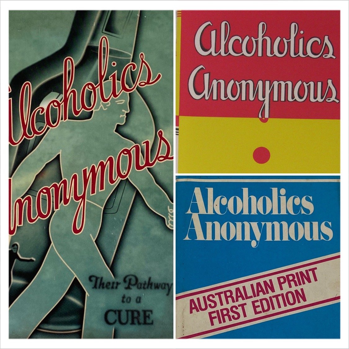 Special Edition Alcoholics Anonymous Big Books Recovery Collectibles