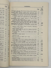 AA World Group Directory SPRING 1951 -Booklet West Coast Collection