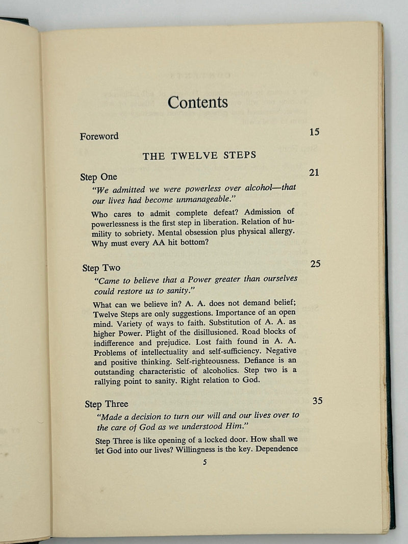 Harpers 2nd Printing - 12 Steps and 12 Traditions Recovery Collectibles