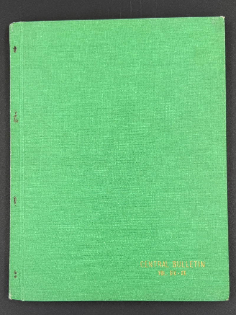 The Cleveland Central Bulletin Collection — Original Bound Volumes, 1942–1962