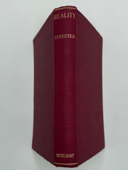REALITY: A NEW CORRELATION OF SCIENCE & RELIGION BY BURNETT HILLMAN STREETER Recovery Collectibles