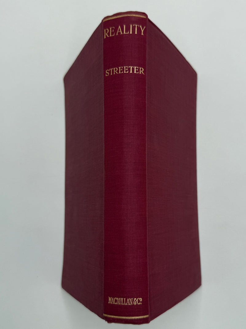 REALITY: A NEW CORRELATION OF SCIENCE & RELIGION BY BURNETT HILLMAN STREETER Recovery Collectibles