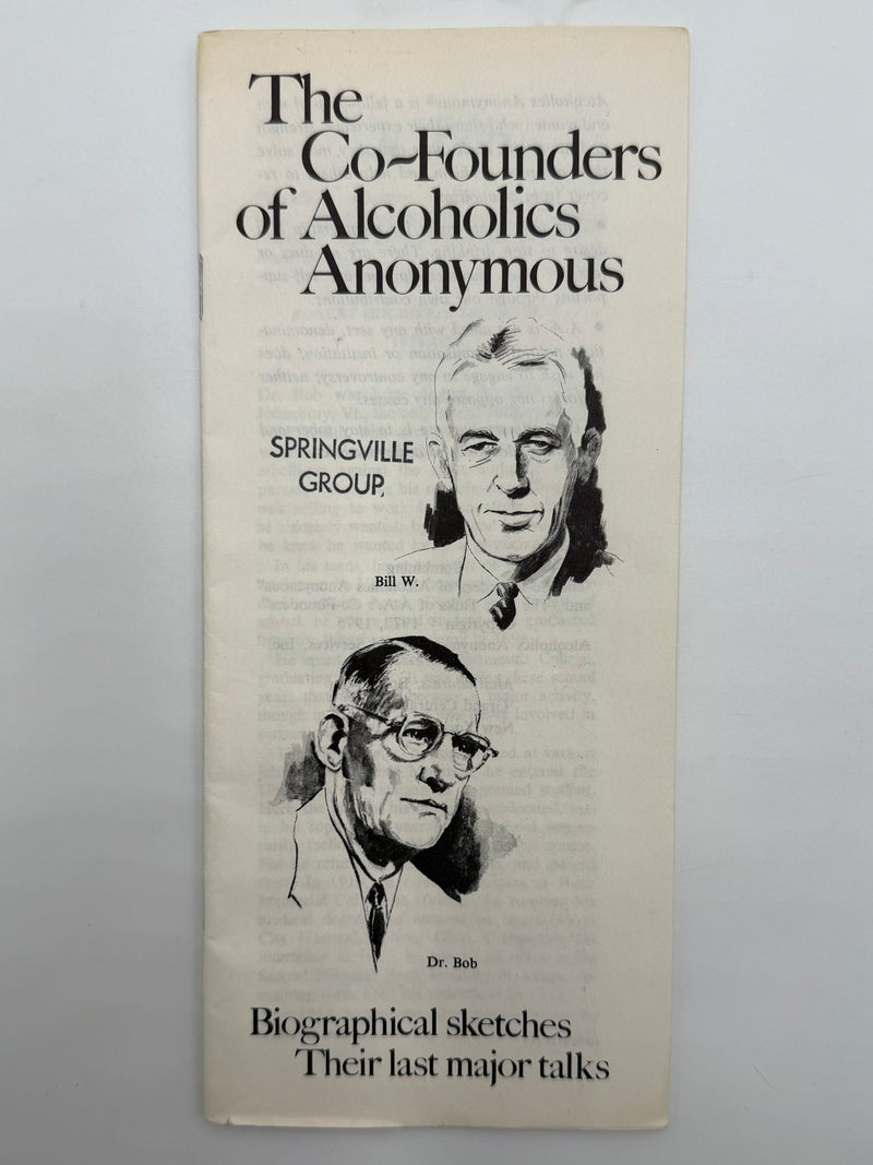 The Co-Founders of Alcoholics Anonymous - 1978