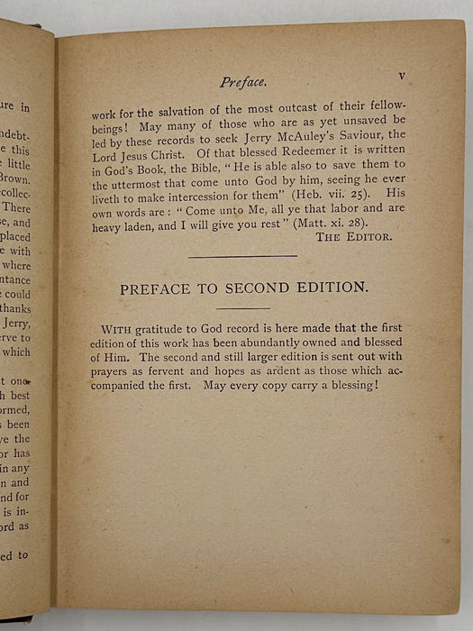 Jerry McAuley An Apostle To The Lost - 2nd Edition