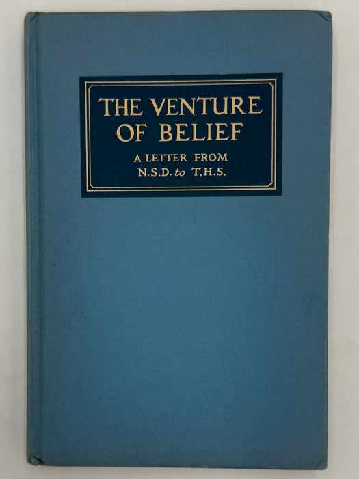 The Venture of Belief by Philip Marshall Brown — Second Edition