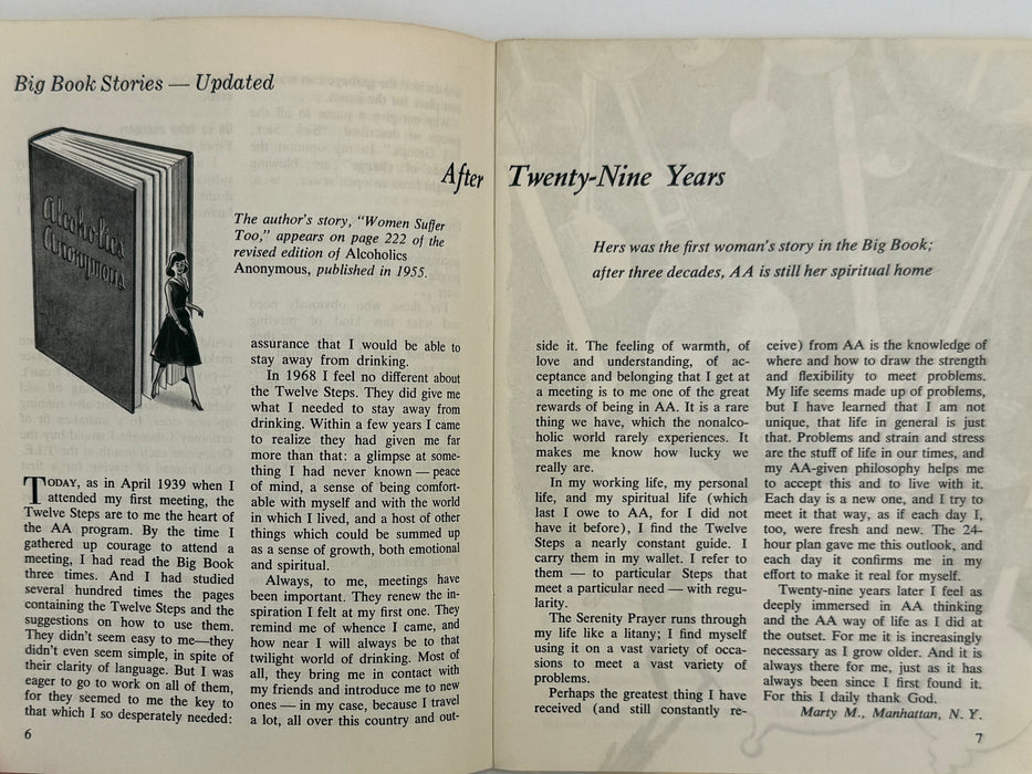 AA Grapevine - Past/Present/Future - July 1968