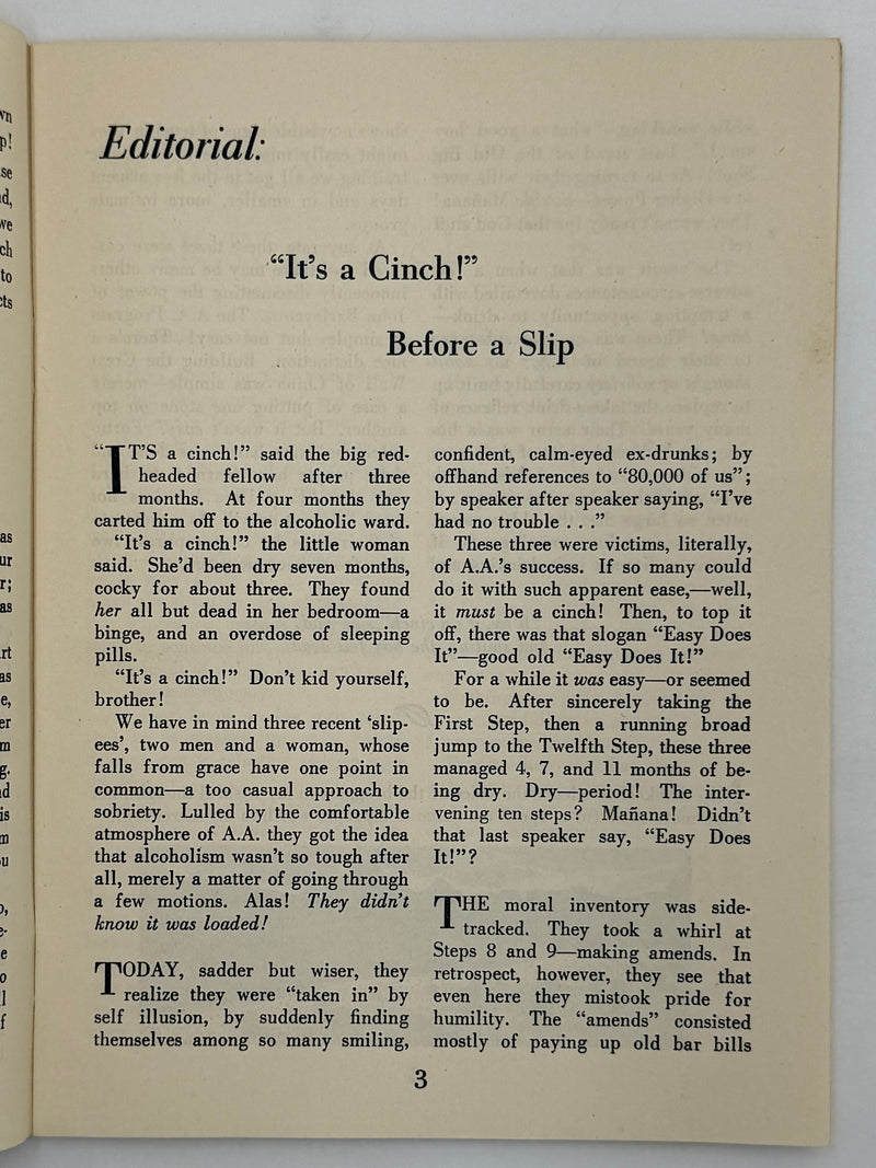 AA Grapevine from August 1949