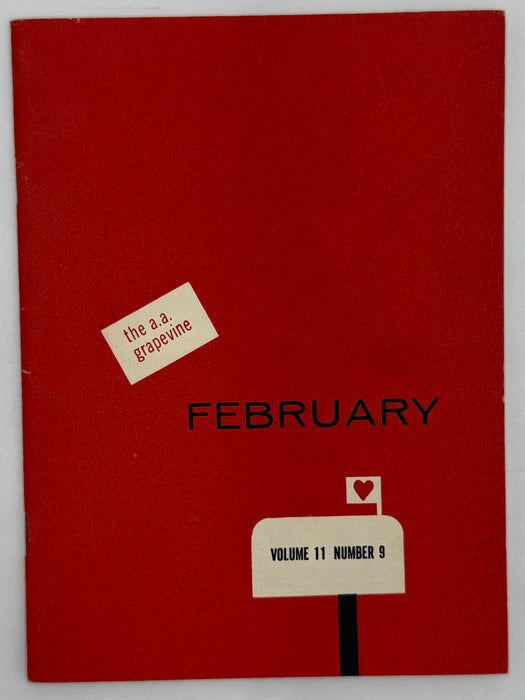 AA Grapevine from February 1955