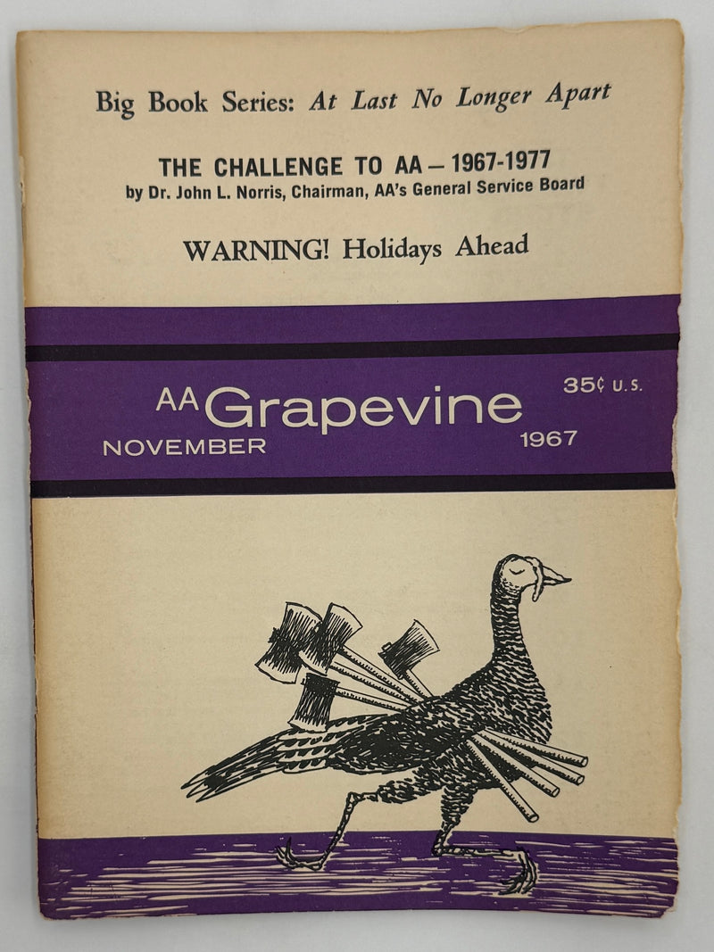 AA Grapevine - The Challenge To AA - November 1967