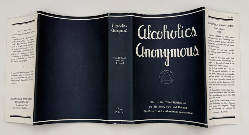 Alcoholics Anonymous Second Edition — Third Printing (1959) with RDJ