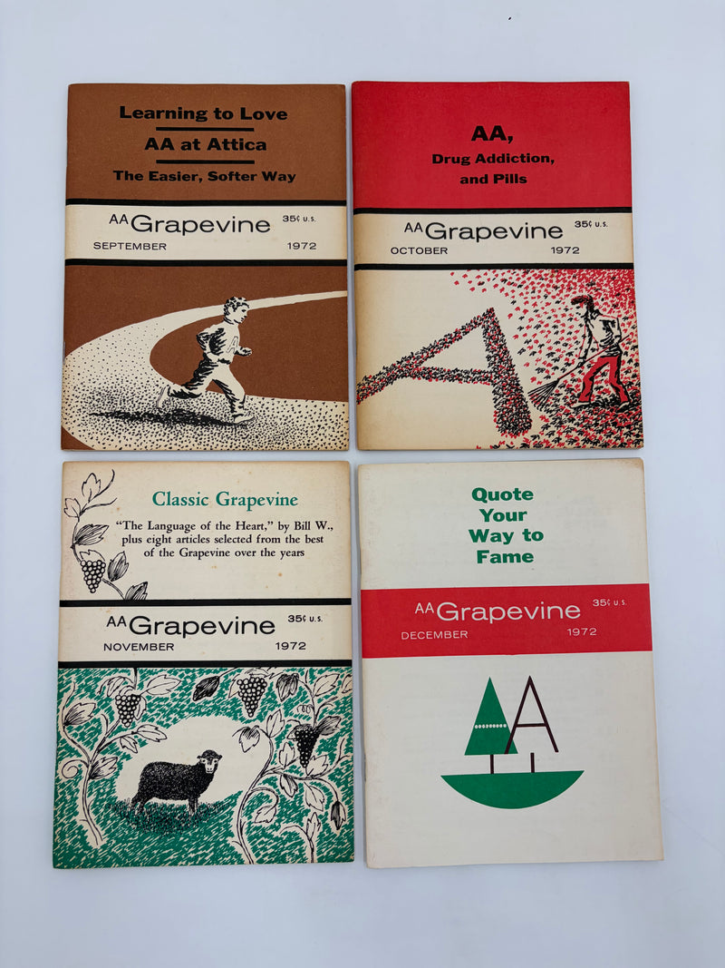 AA Grapevine Complete Set 1972