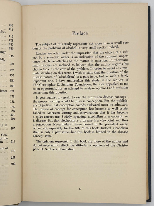 The Disease Concept of Alcoholism by E.M. Jellinek
