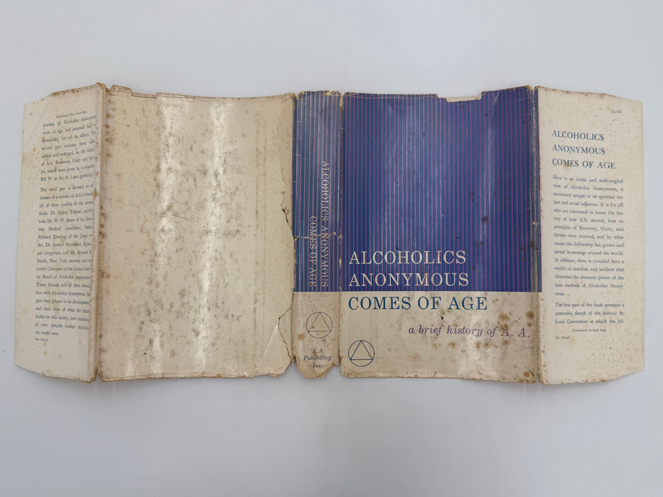 Alcoholics Anonymous Comes Of Age - First Printing from 1957 Recovery Collectibles