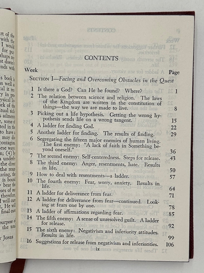 Abundant Living by E. Stanley Jones - 1942