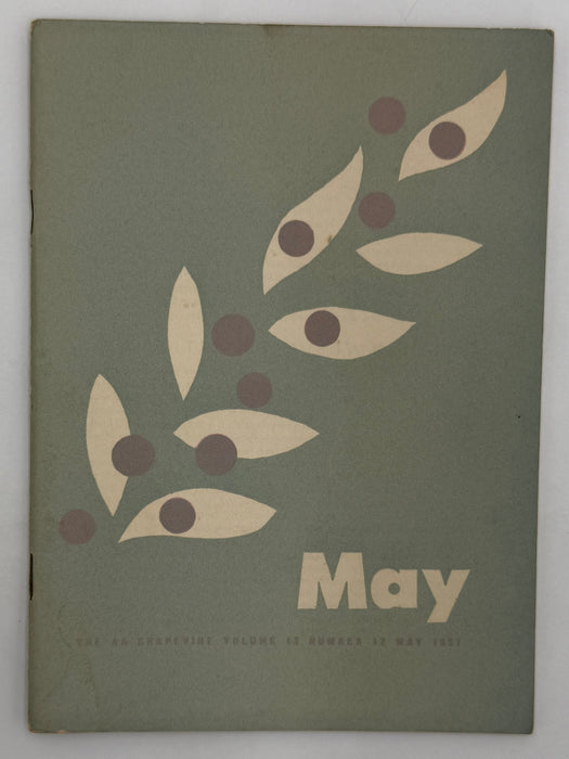 AA Grapevine from May 1957