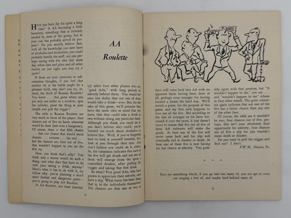 AA Grapevine from January 1954