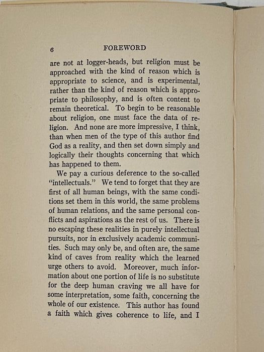 The Venture of Belief by Philip Marshall Brown - 1st Edition West Coast Collection