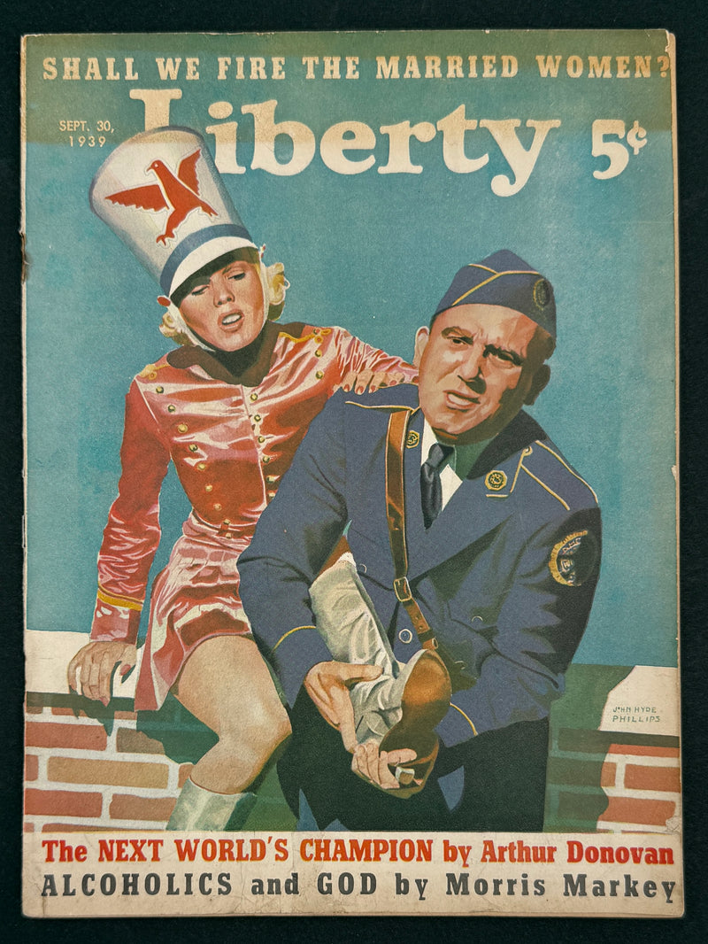Liberty Magazine — September 30, 1939 | Featuring “Alcoholics and God” by Morris Markey