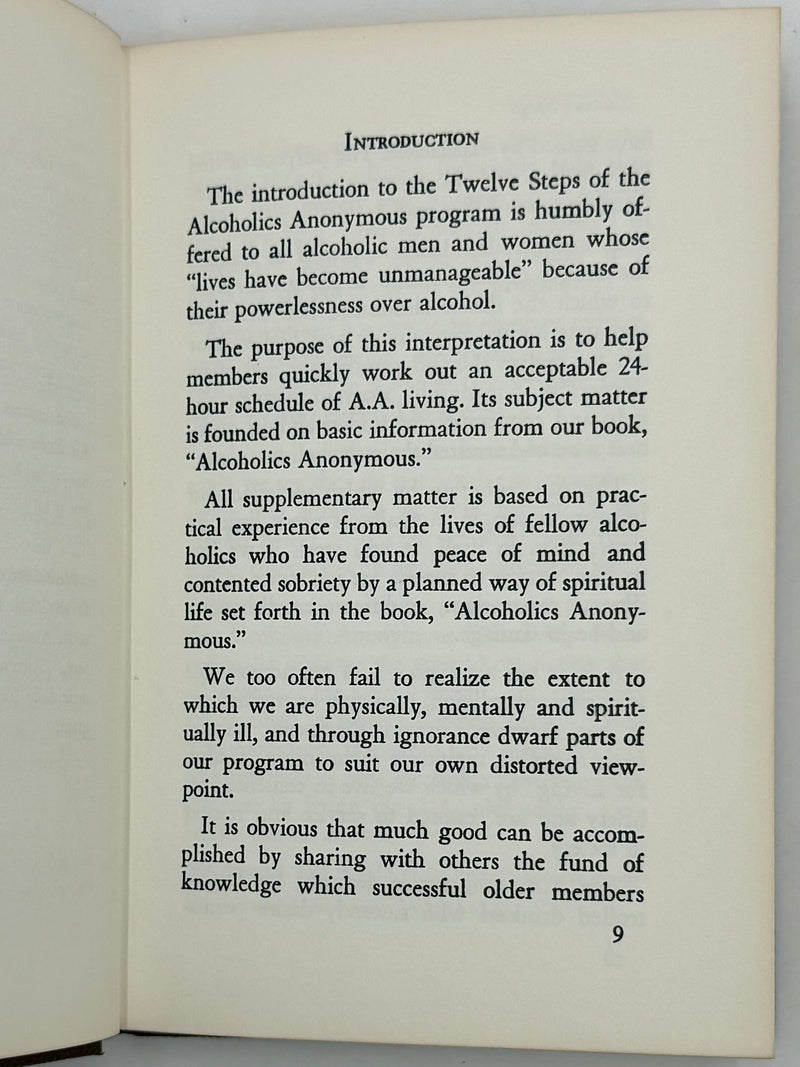 The Little Red Book: An Interpretation Of The Twelve Steps of the Alcoholics Anonymous Program - 1967