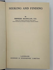 Seeking and Finding by Ebenezer Macmillan from April 1933 West Coast Collection