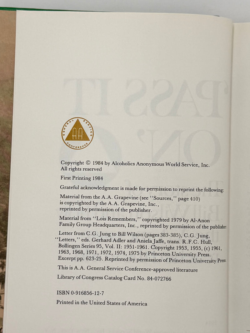 Pass It On - 1984 First Printing - ODJ