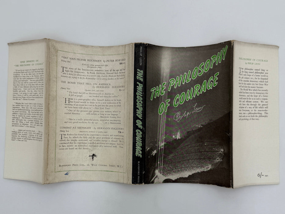 Philosophy of Courage or The Oxford Group Way by Philip Leon - 3rd Edition - ODJ West Coast Collection