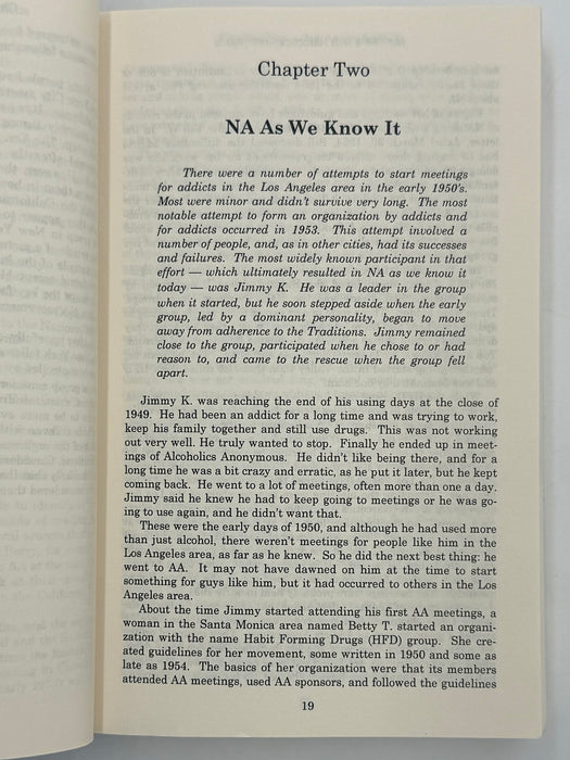 My Years with Narcotics Anonymous: A History of NA by Bob Stone