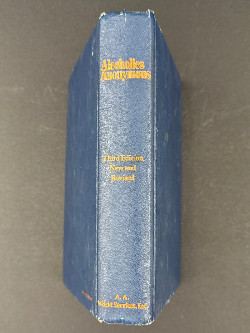 1976 Alcoholics Anonymous Big Book – Third Edition, First Printing