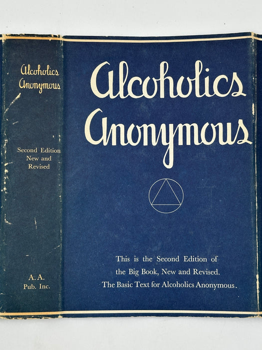 Alcoholics Anonymous Second Edition 2nd Printing with ODJ