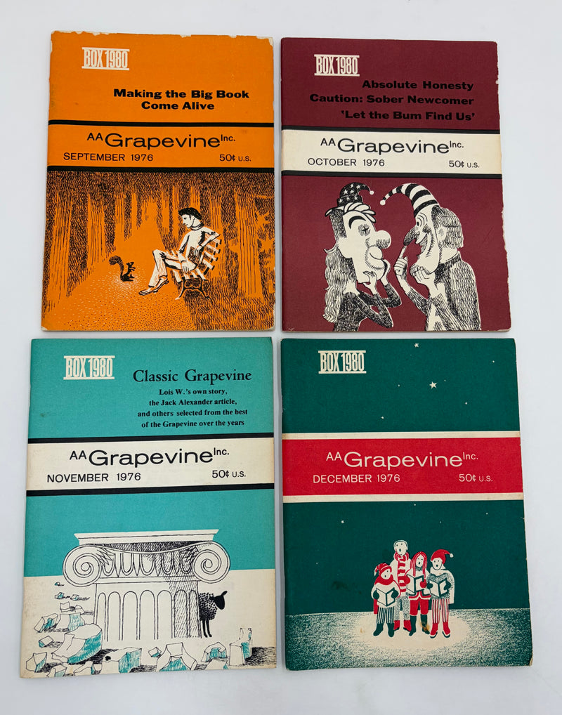 AA Grapevine Complete Set 1976