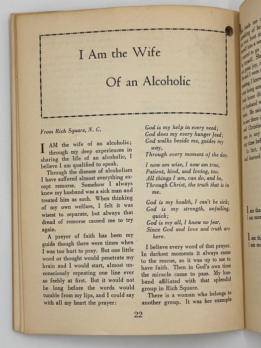 AA Grapevine from August 1949