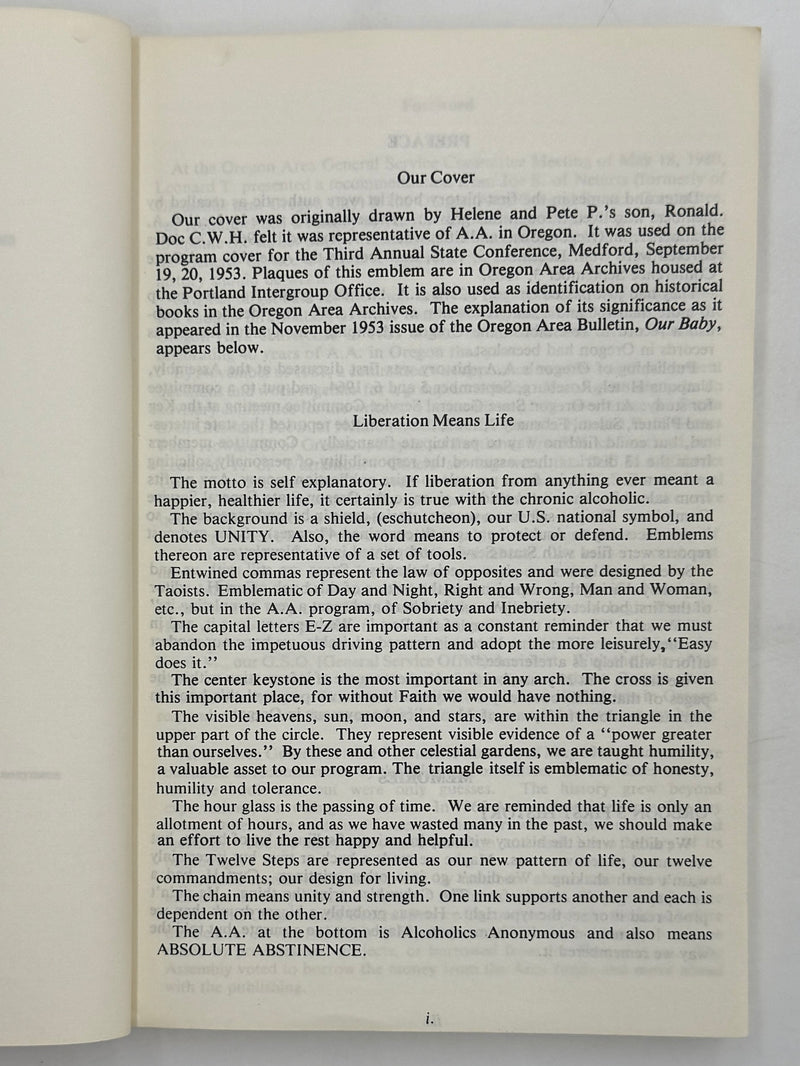 A History of Alcoholics Anonymous in Oregon 1943-1983