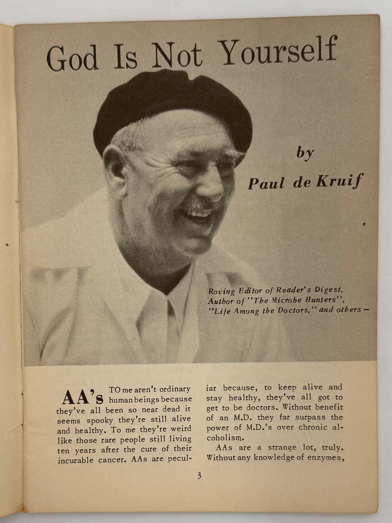 AA Grapevine from July 1951 - Easy Does It