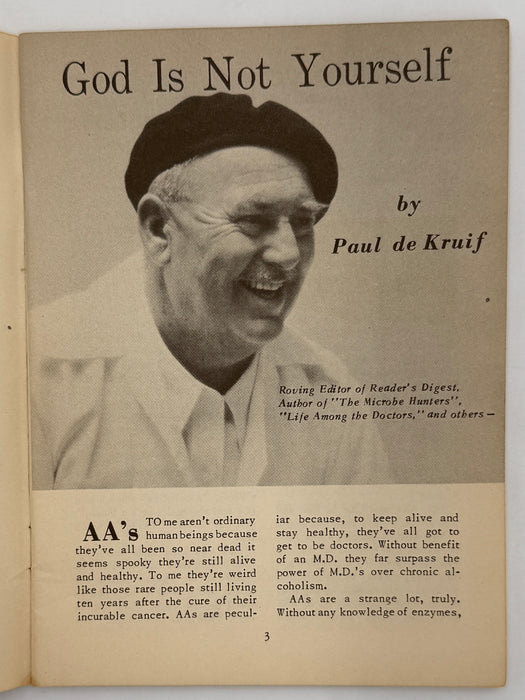 AA Grapevine from July 1951 - Easy Does It