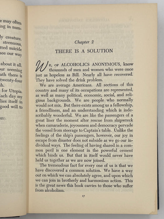 Alcoholics Anonymous Second Edition First Printing from 1955 - RDJ