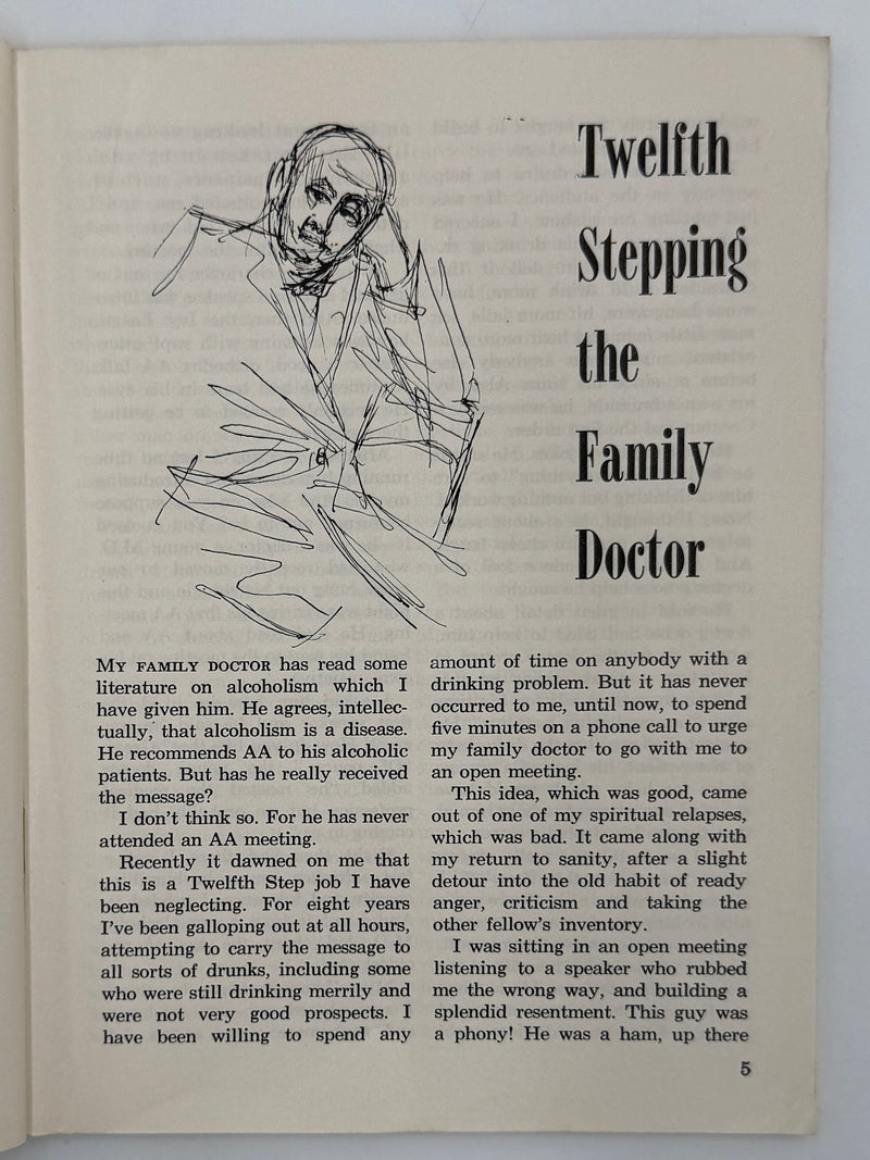 AA Grapevine from August 1957