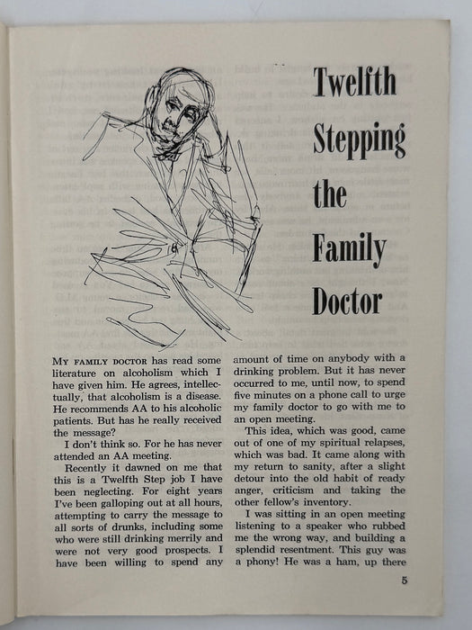 AA Grapevine from August 1957