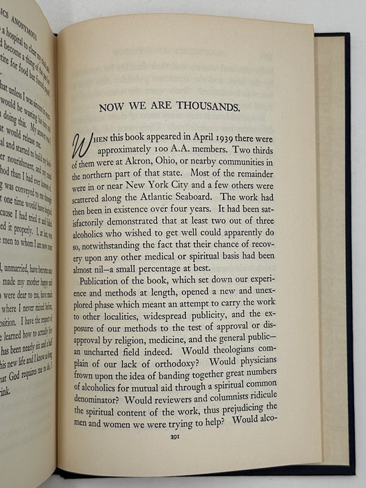 Alcoholics Anonymous First Edition 13th Printing from 1950 - ODJ