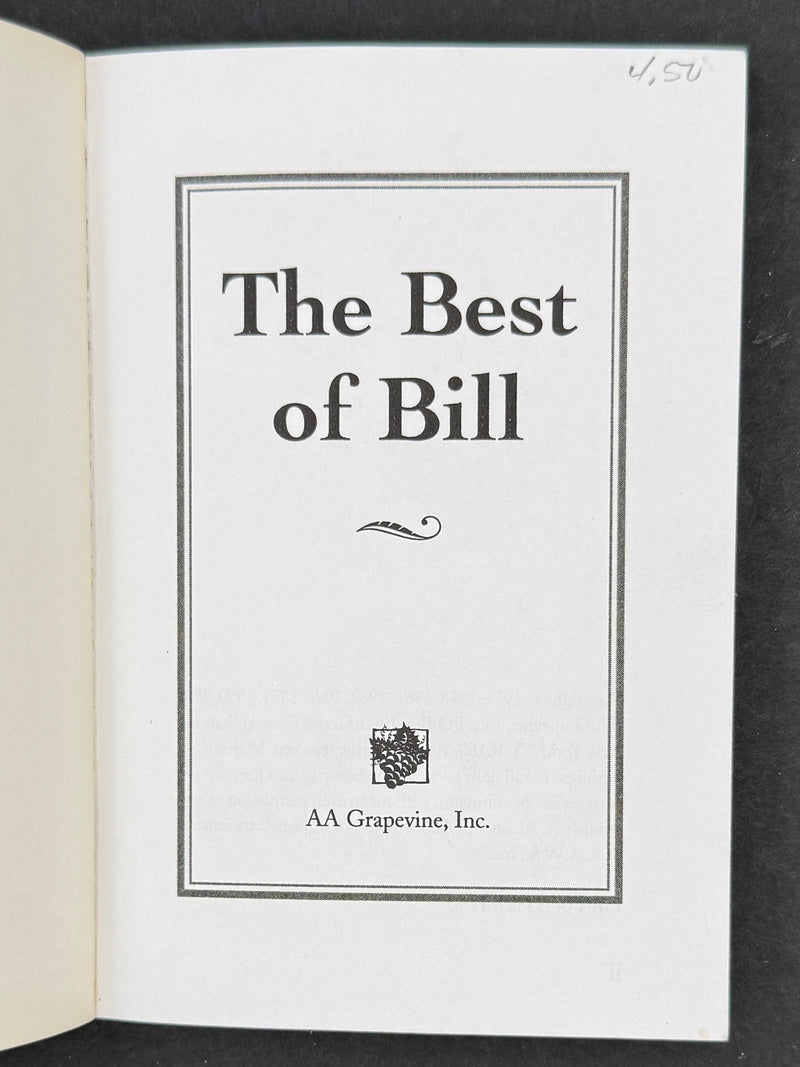 History of a Co-Founder — Bill Wilson | Four-Book Collection