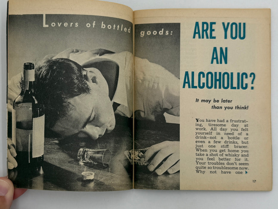Pulse Magazine from October 1954 - Are You An Alcoholic?