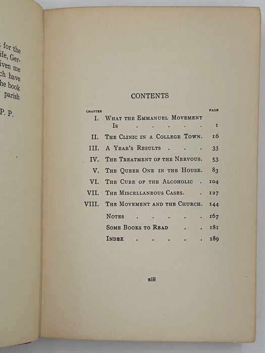 The Emmanuel Movement in a New England Town by Lyman P. Powell