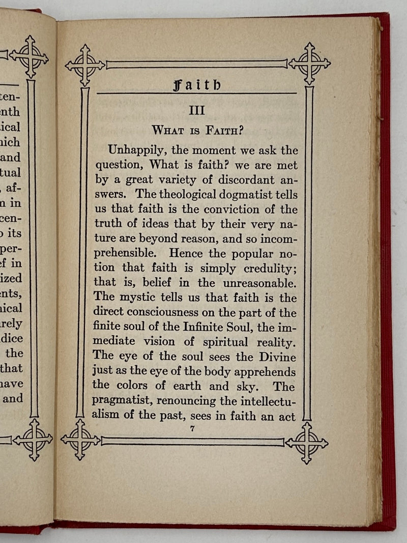 Faith: The Greatest Power in the World by Rev. Samuel McComb - 1915