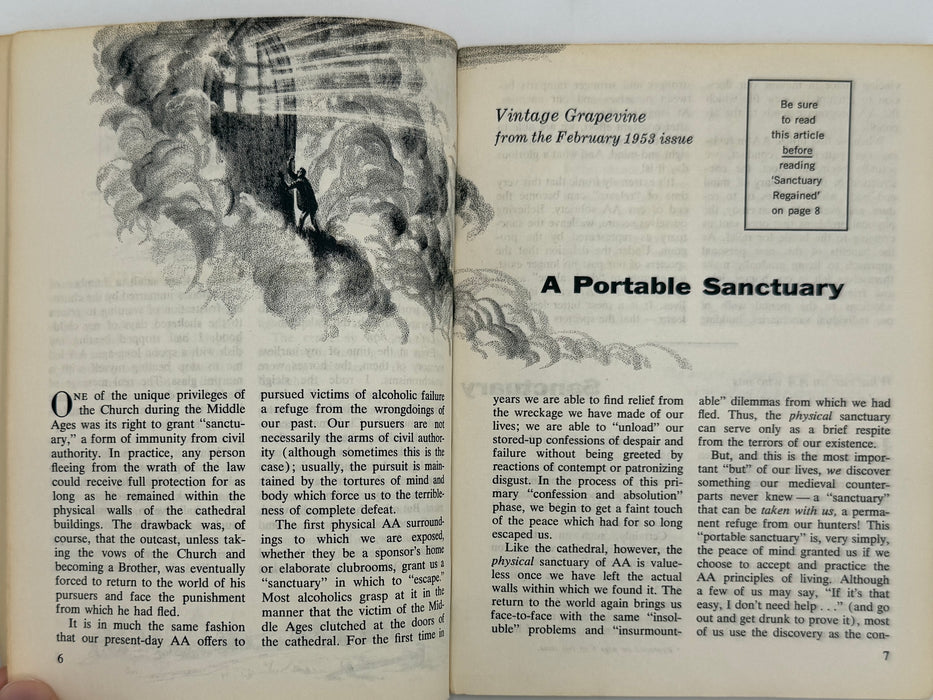 AA Grapevine from December 1967 with Clancy I. Articles