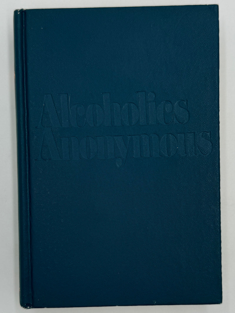 1976 Alcoholics Anonymous Big Book – Third Edition, First Printing – (ODJ)