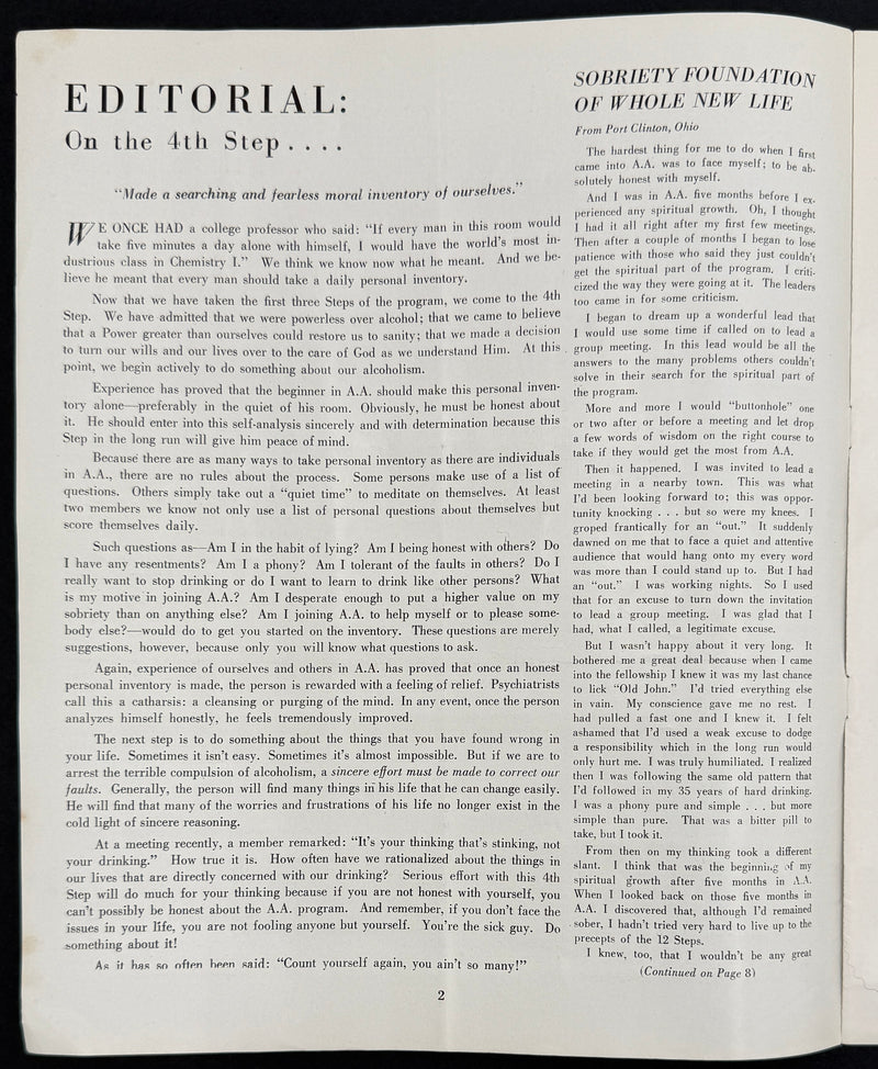 The A.A. Grapevine — February 1947 | Volume III, No. 9