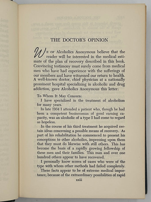 Alcoholics Anonymous Second Edition 5th Printing from 1962 - RDJ