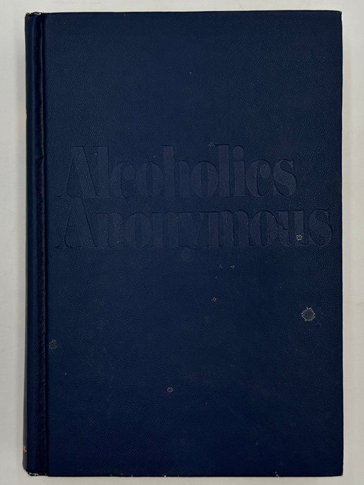 Alcoholics Anonymous Third Edition First Printing from 1976 with ODJ